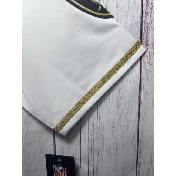 Raiders #28 Jacobs Golden Edition Jersey Replica Knockoff Size L - Picture 7 of 11